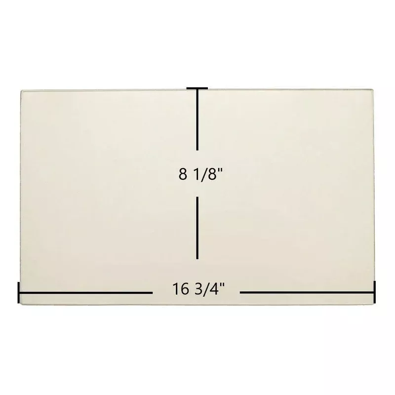 Ashley AHI1 Door Glass Replacement 16 3/4″ x 8 1/8″ Ceramic Panel (AHI1)