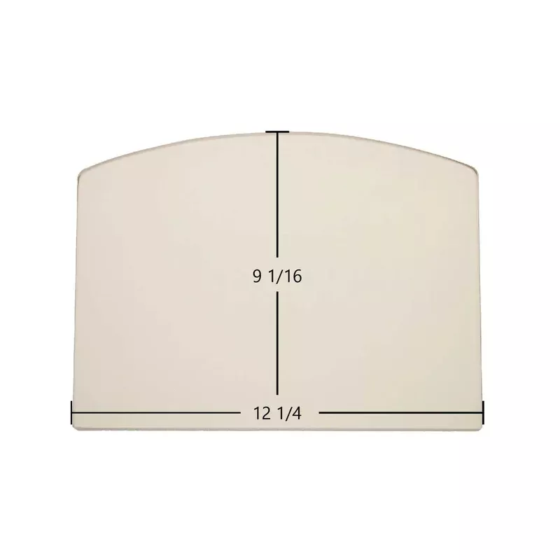 Ashley AP130 Glass Replacement 12 1/4″ x 9 1/16″ Archtop Ceramic (890153 891053 891096-1)
