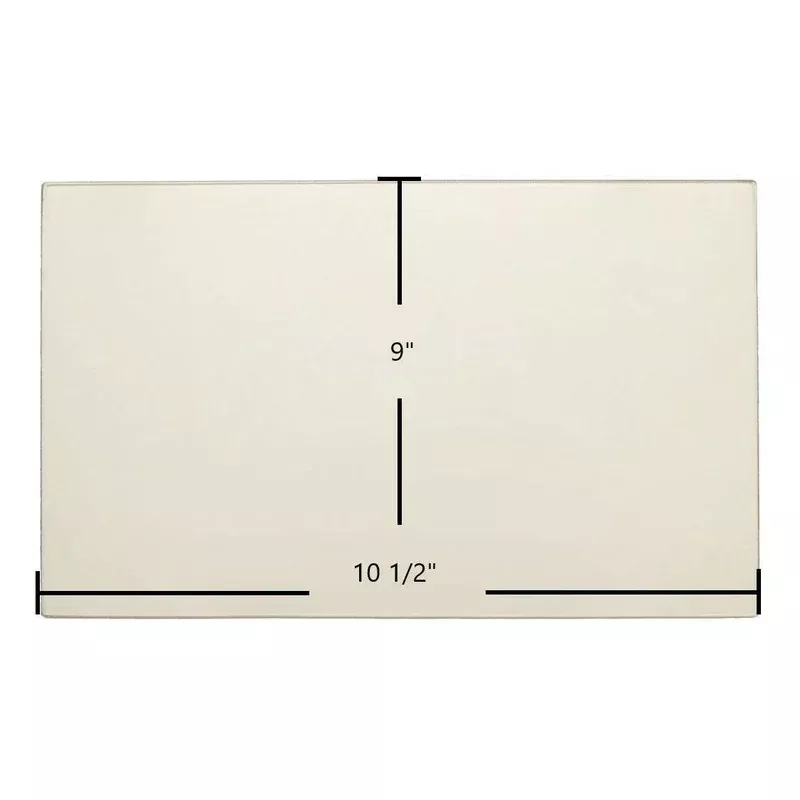 Ashley Door Replacement Ceramic Glass | 9″ x 10 1/2″