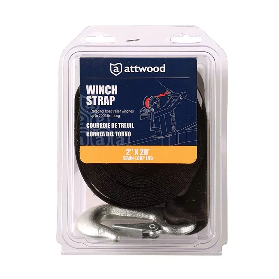 Attwood 20' Winch Straps