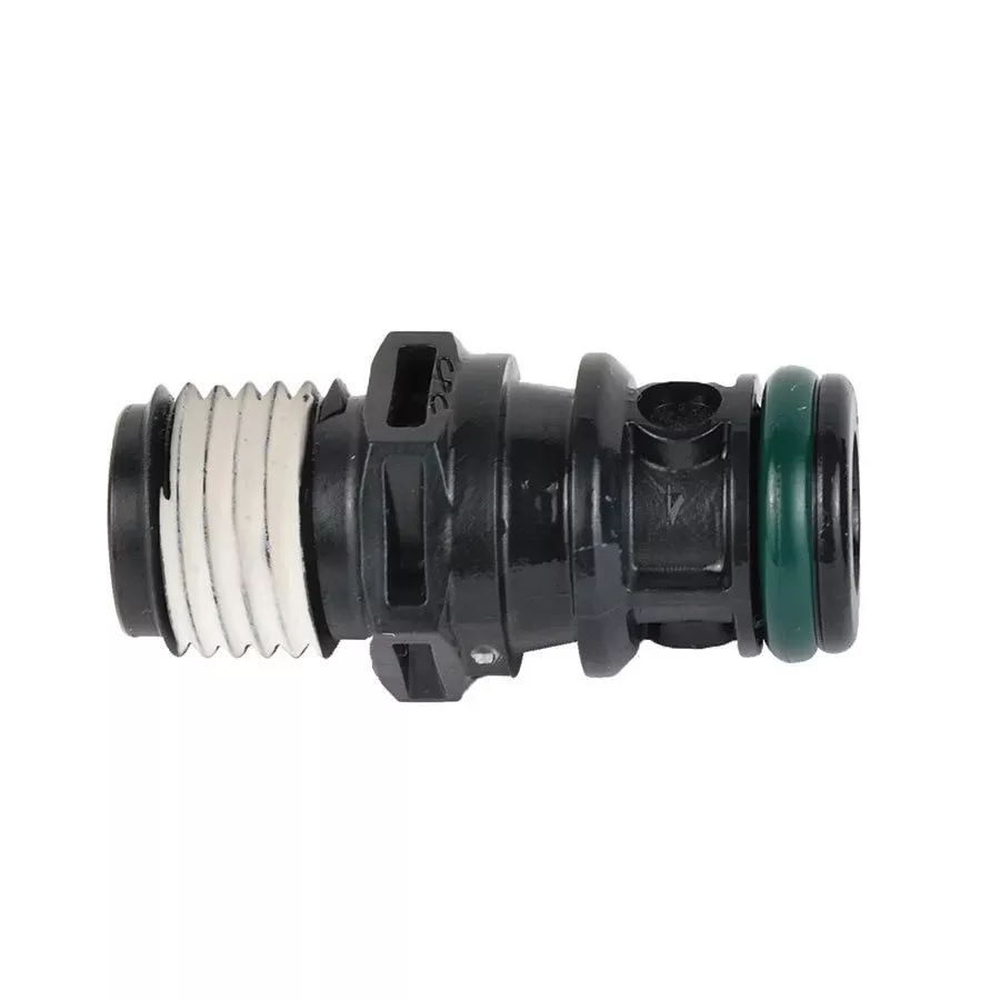 Attwood Universal Sprayless 1/4" Male Tank Connector with Thread Sealant