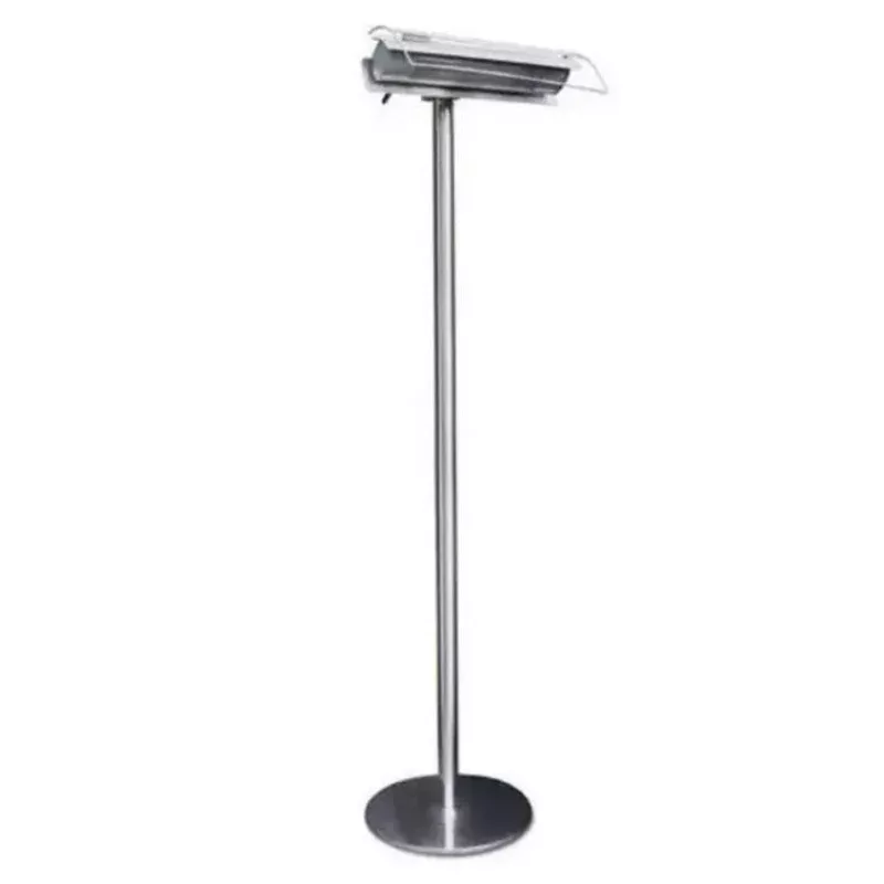 Aura Patio Plus Free Standing Patio Heater w/ Remote On/Off AURAPP15120SS-R