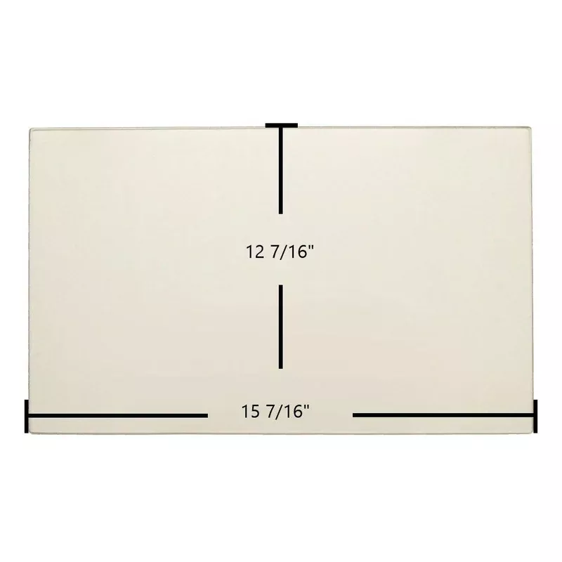 Austroflamm G3 Door Glass Replacement 12 7/16″ x 15 7/16″ High-Temperature Ceramic Glass Panel (716065 / ADS10095)