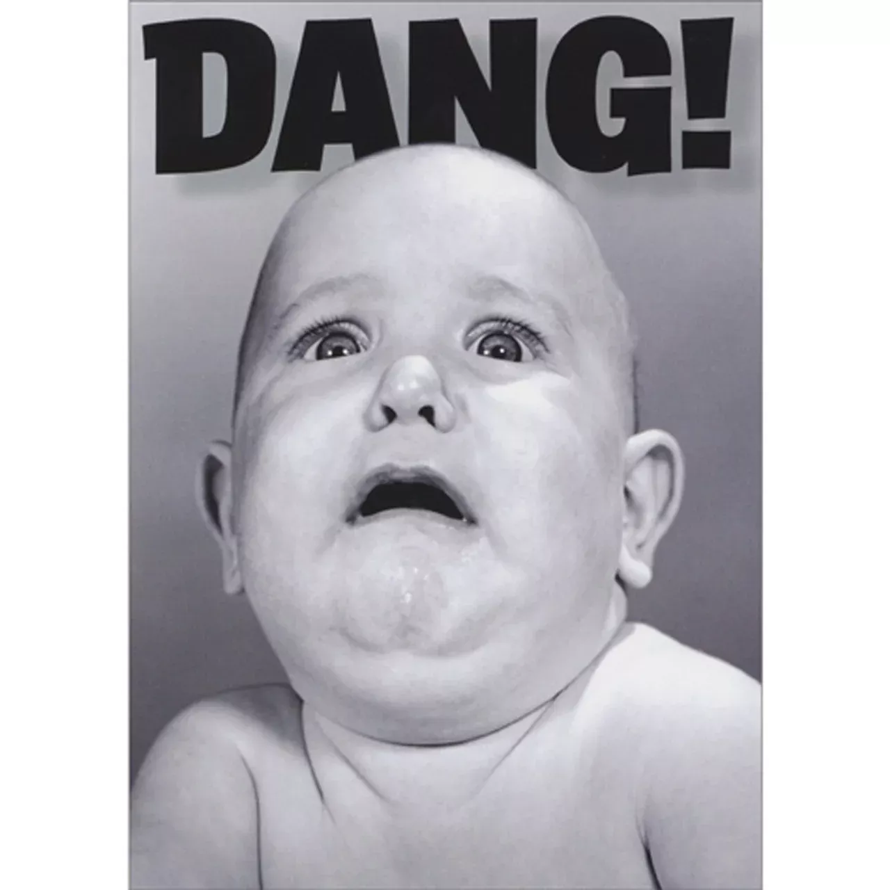 Avanti - Dang Baby Birthday Card