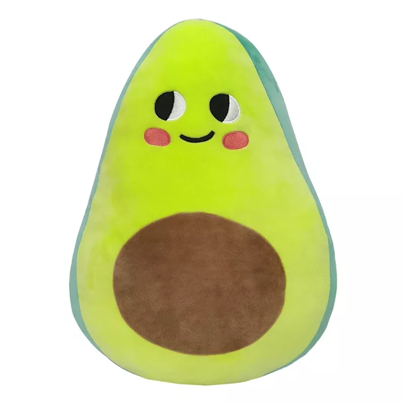 Avocado Plush Throw Pillow, 18"