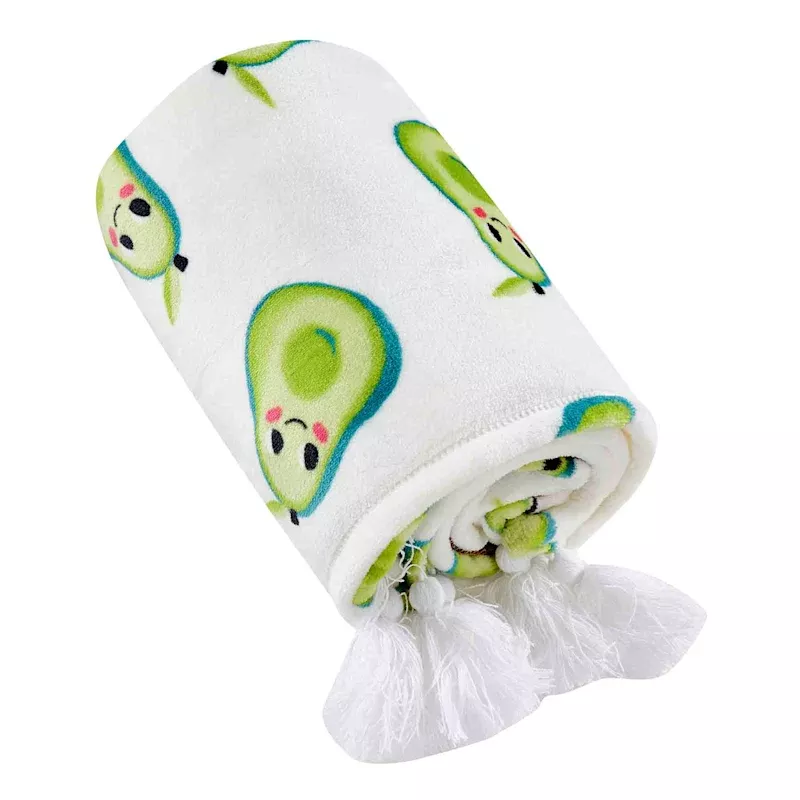 Avocado Throw Blanket, 50x60