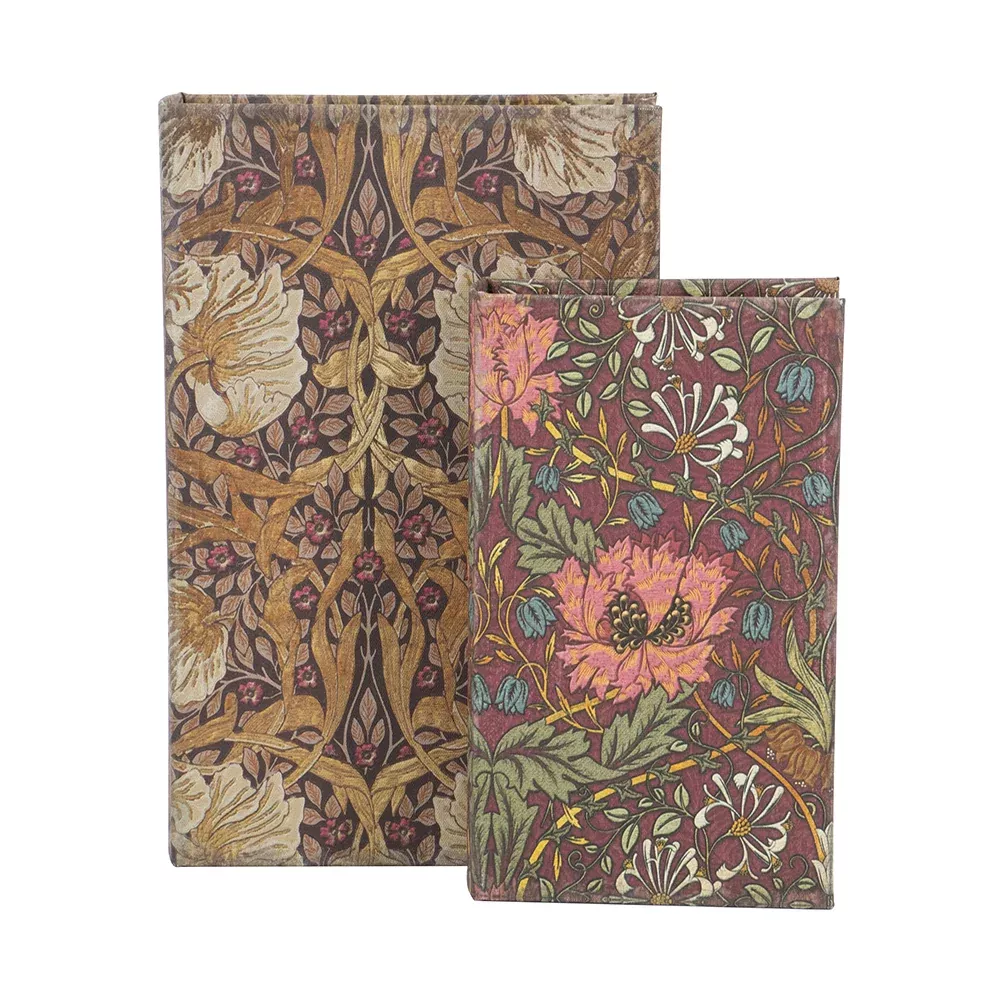 A & B Home - Multicolor Floral Book Box