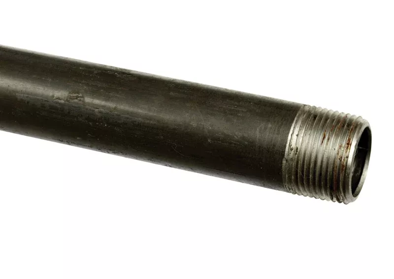 B & K 20622 Pre-Cut Pipe, Black, 1" x 60"