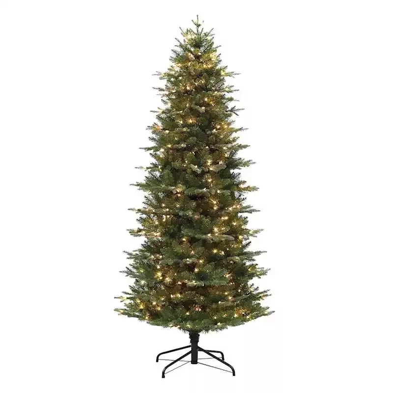 (B10) Pre-Lit Seattle Spruce Tree, 7.5'