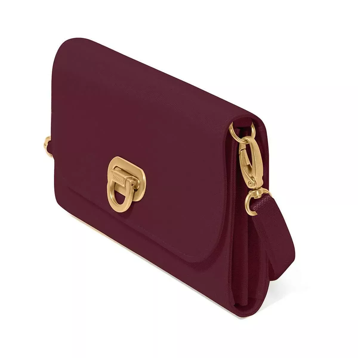 Baggallini Coastal Flip Lock RFID Phone Crossbody Wallet