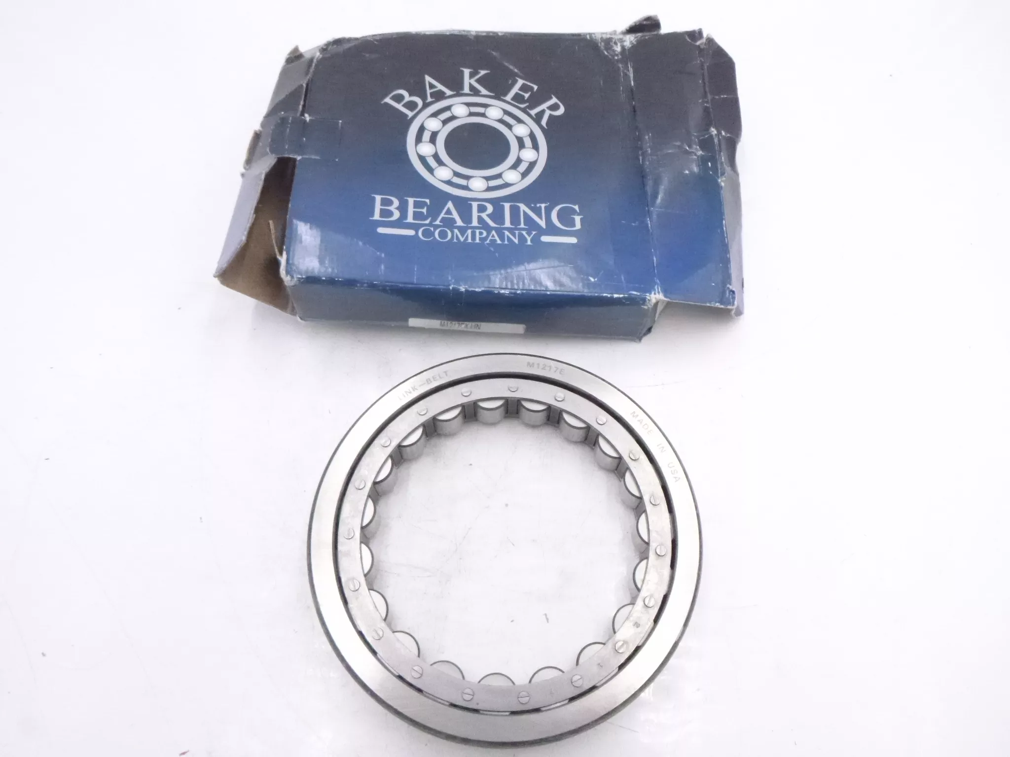 Baker Bearing M1217E Linkbelt Cylindrical Roller Ball Bearing