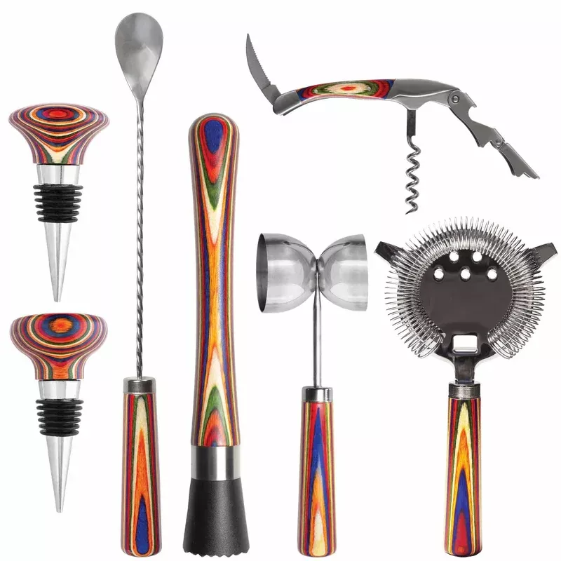 Baltique Marrakesh Collection 7-Piece Bartending Kit