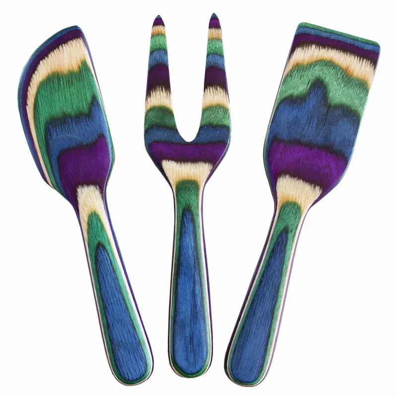 Baltique Mumbai Collection 3-Piece Cheese Tool Set