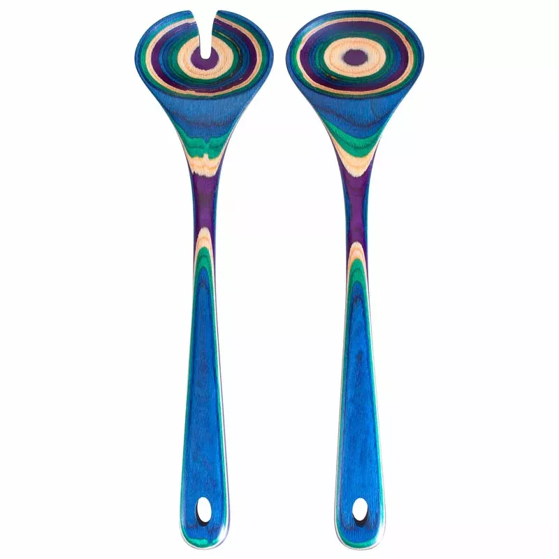Baltique Mumbai Collection Salad Serving Set 11-3/4″