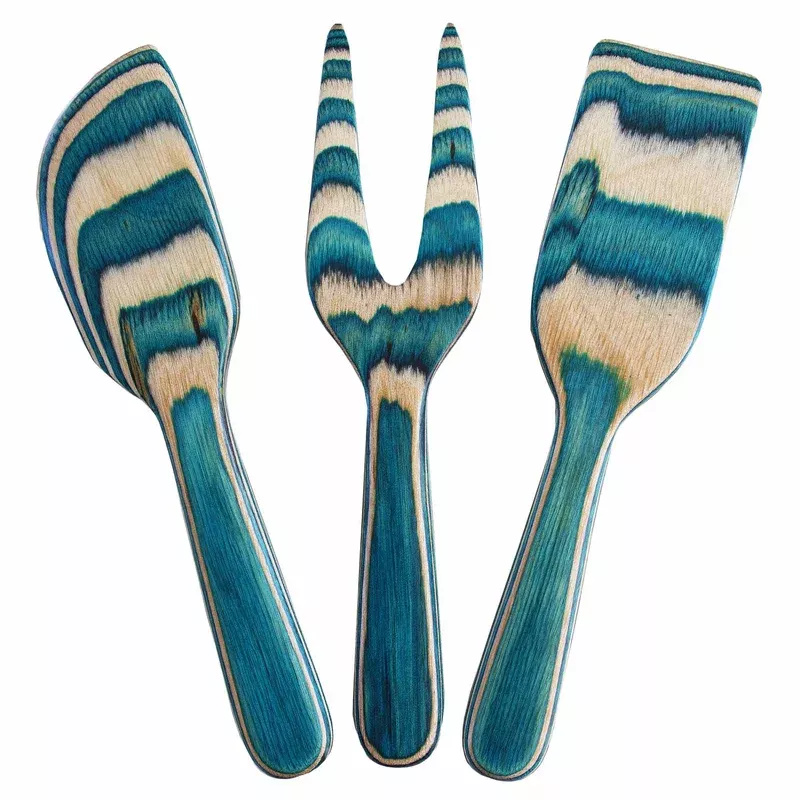 Baltique Mykonos Collection 3-Piece Cheese Tool Set