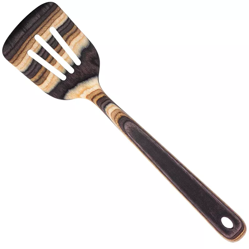 Baltique Sumatra Collection Slotted Spatula 12-1/2″