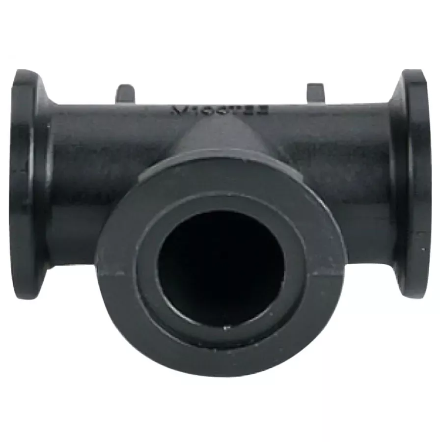 Banjo 2" Full Port Flanged Tee 1" Flanged Tee