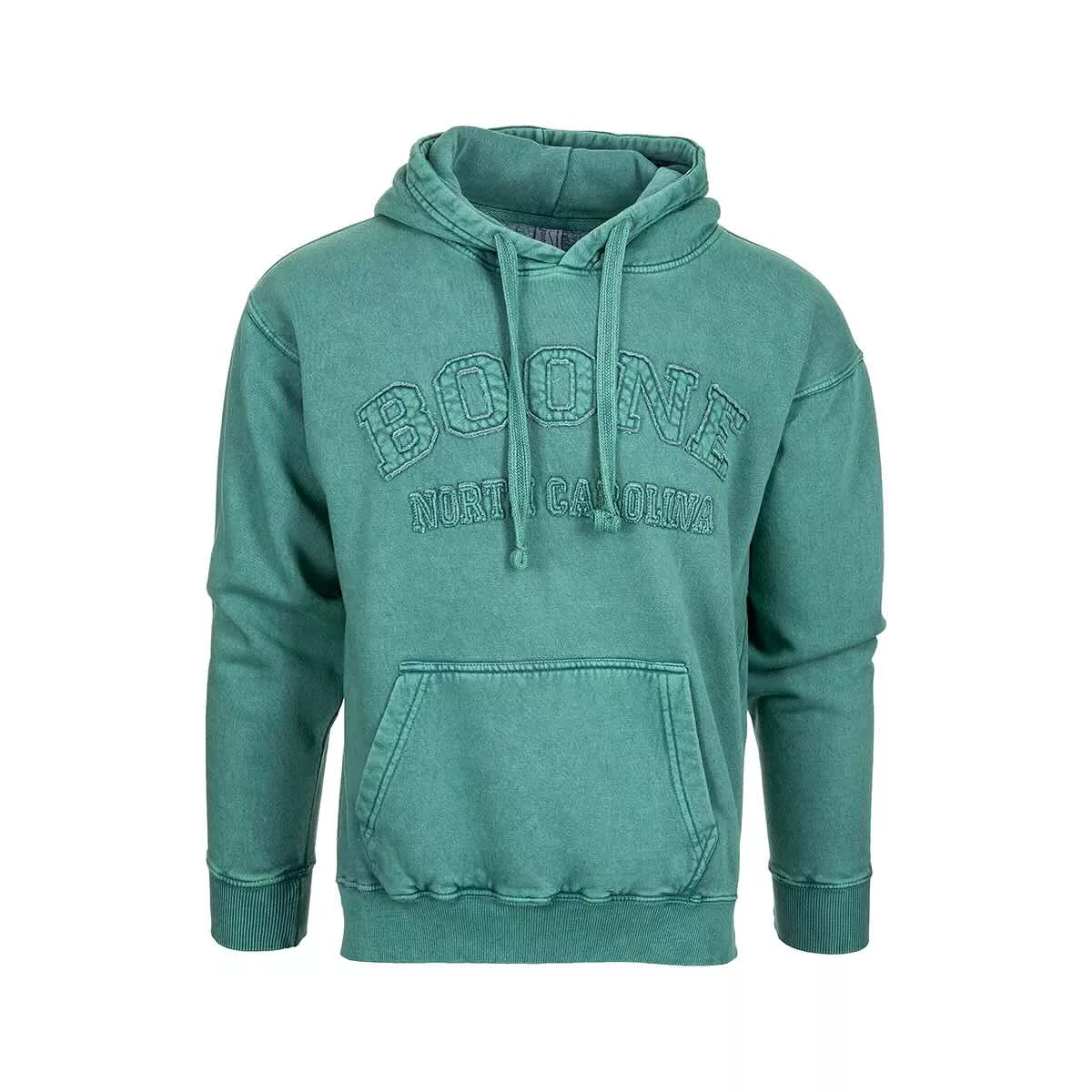 Bay Pointe Boone Acid Wash Applique Pullover Hoodie