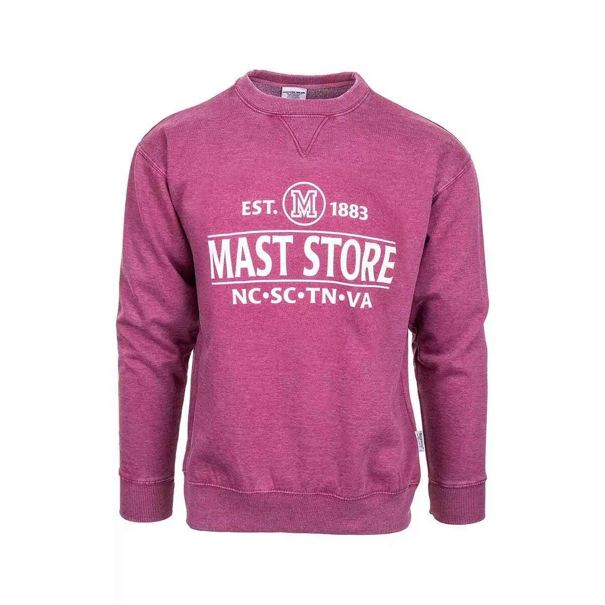 Bay Pointe Burnwash Mast Store Long Sleeve Sweatshirt