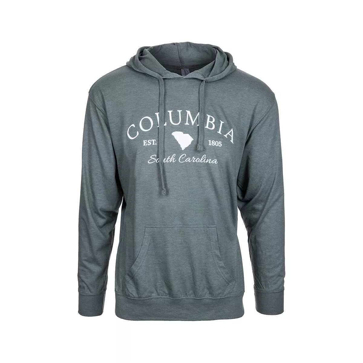 Bay Pointe Columbia South Carolina State Hooded Long Sleeve T-Shirt