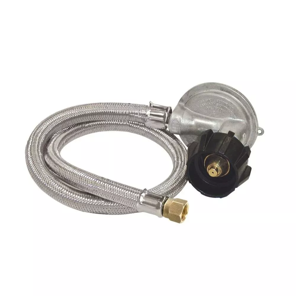 Bayou Classic M5LPH/5LPH Stainless Braided Low Pressure Hose, 36"