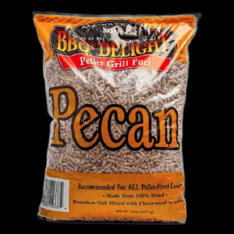 BBQr’s Delight Pecan Pellets – 20lbs