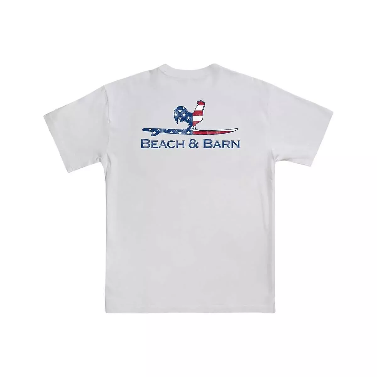 Beach & Barn Surfing Rooster Short Sleeve T-Shirt