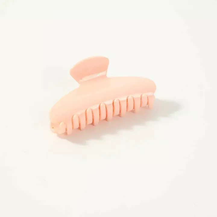 Beau - Hair Claw Clip, Light Pink