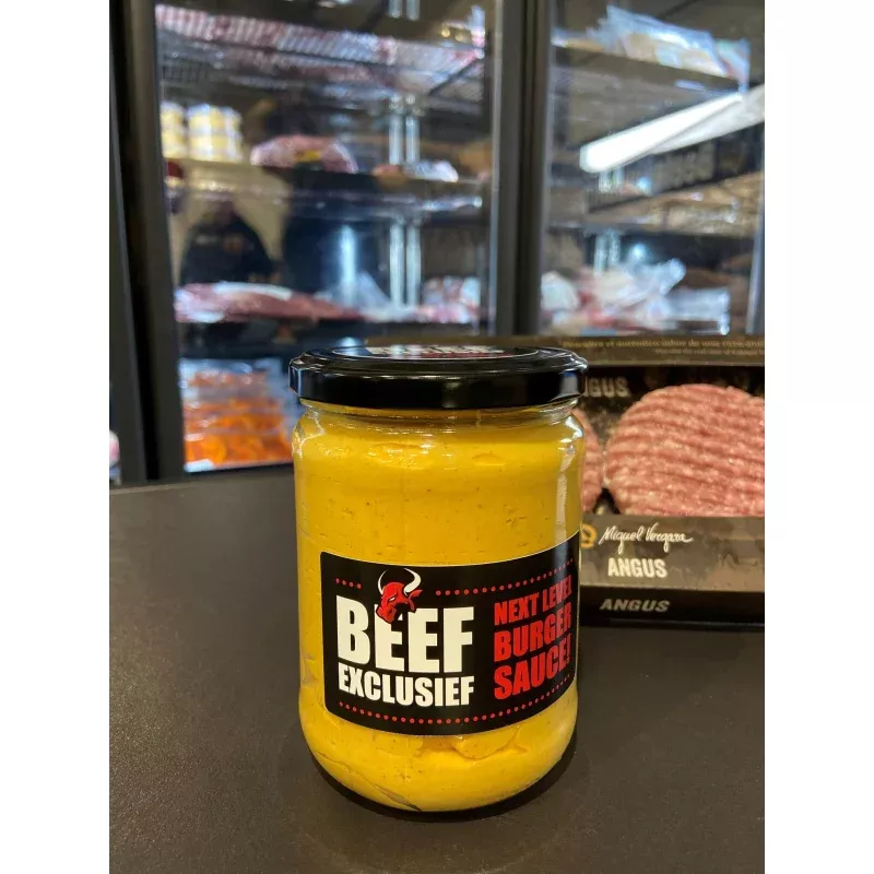 Beef Exclusief Next Level Burger Sauce! 500 gram