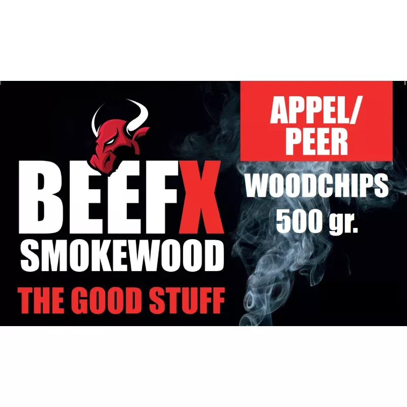 BEEFX – Smokewood Appel / Peer Chips