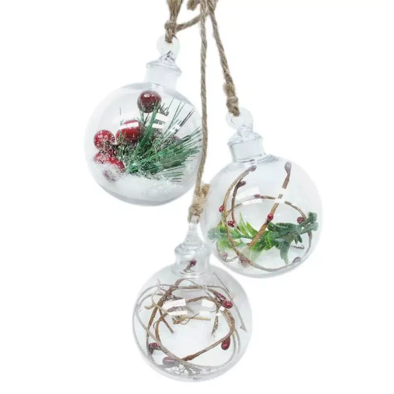 Berry Snowball Ornament, 8.7"