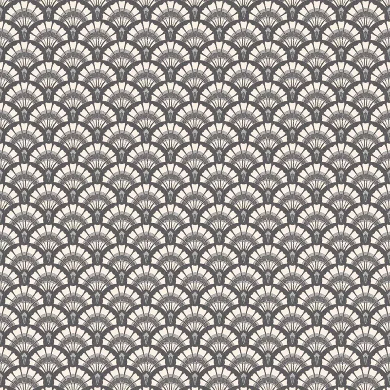 Betsy Fan Ditsy Smoke Wallpaper