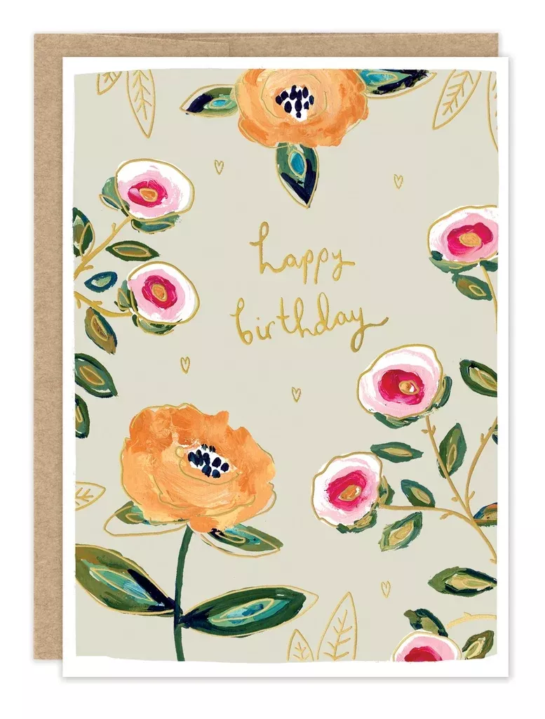 Biely & Shoaf - Rose Garden Birthday Card