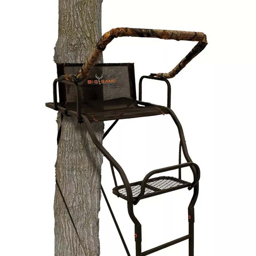 Big Game Warrior Elite Ultra-Wide 17' Ladder Tree Stand