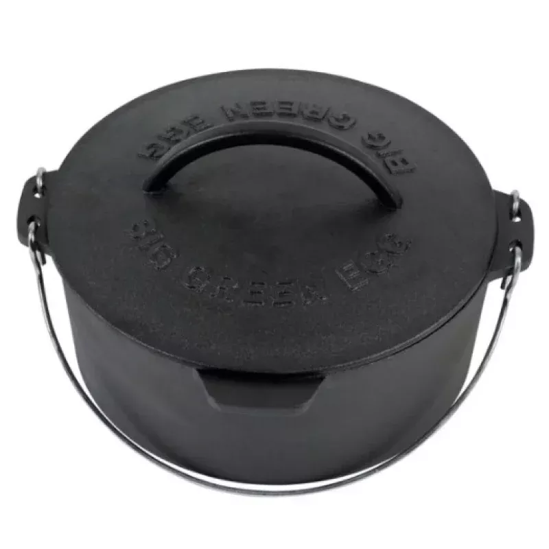 Big Green Egg Cast iron Dutch Oven