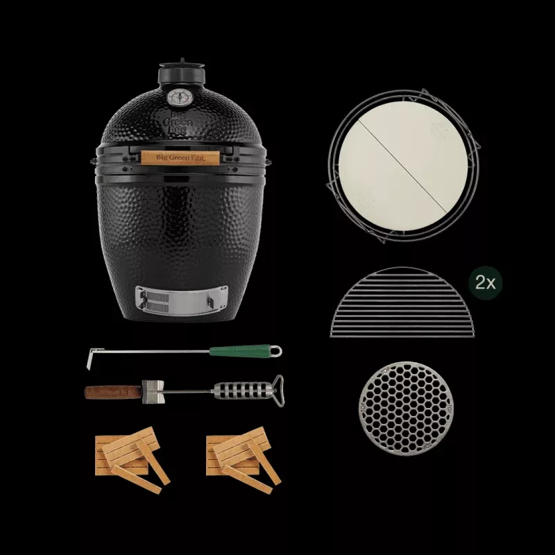 Big Green Egg – The Onyx Large Essential collection