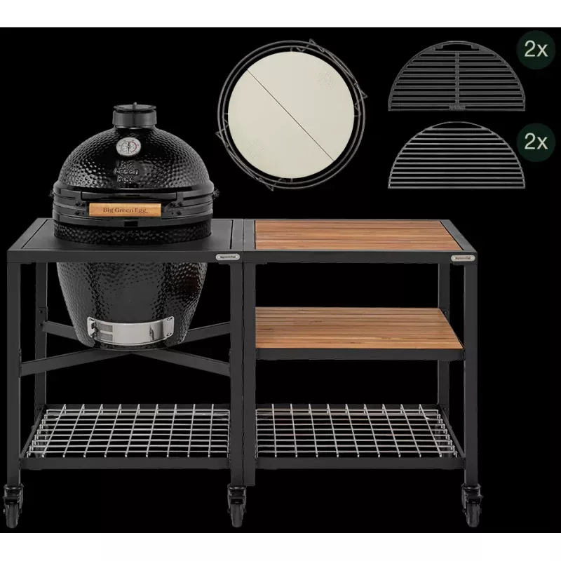 Big Green Egg – The Onyx Large outdoor kitchen