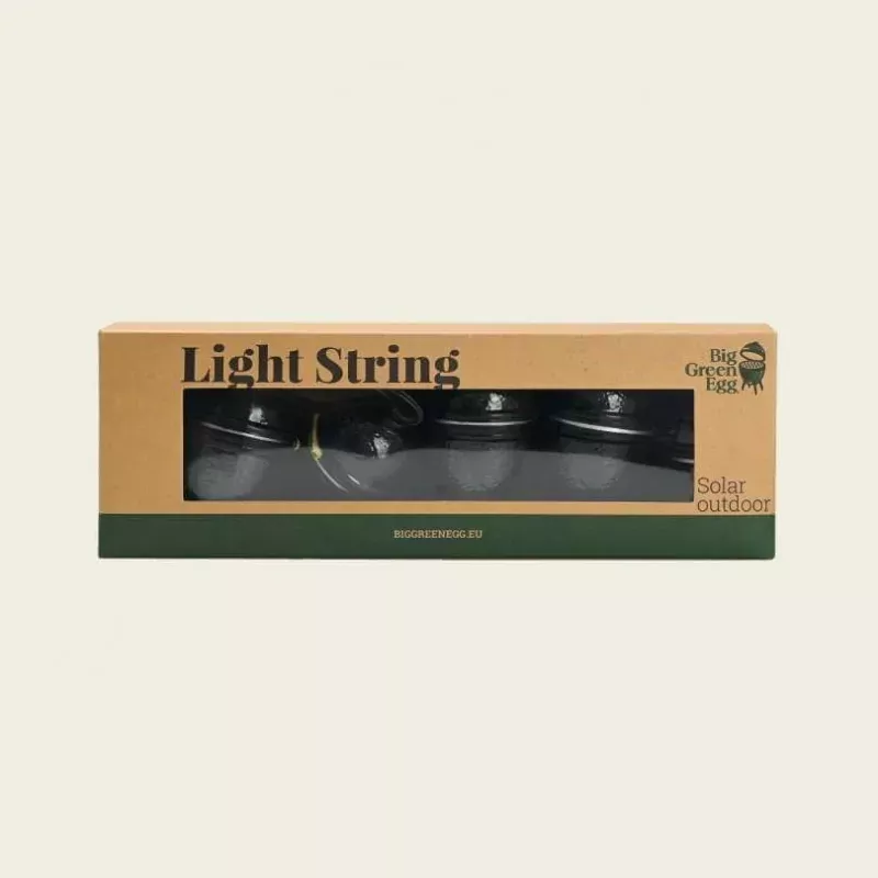 Big Green Egg Solar outdoor light string