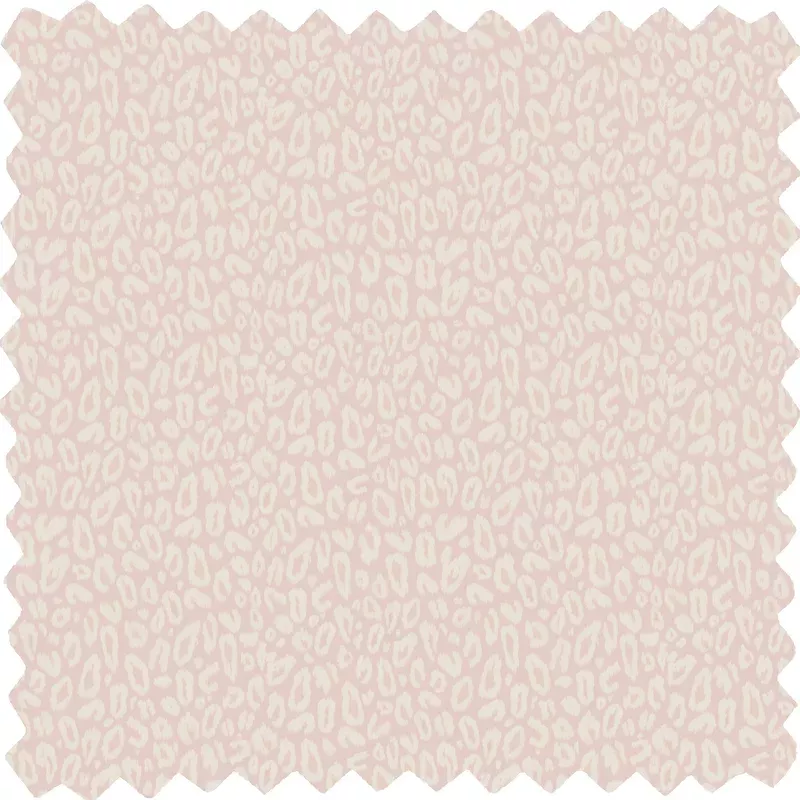 Big Kat Powder Pink Linen Fabric