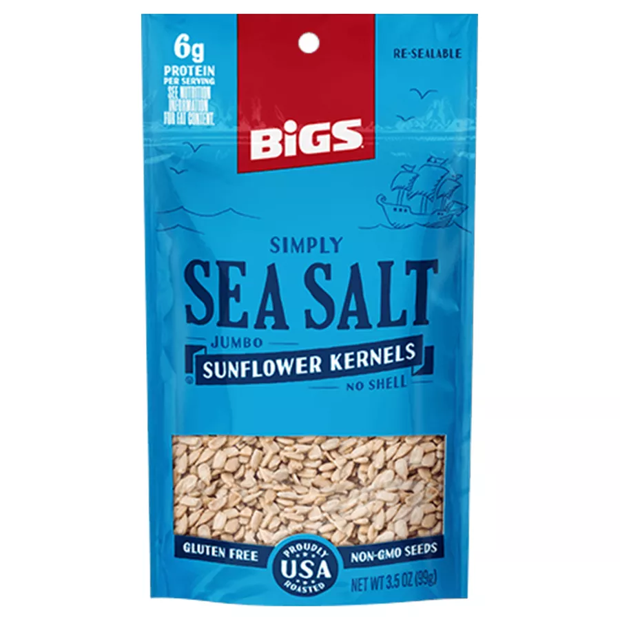 Bigs Simply Sea Salt Jumbo Sunflower Kernels - 3.5 oz
