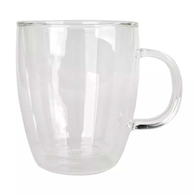 Bistro Glass Coffee Mug, 16oz