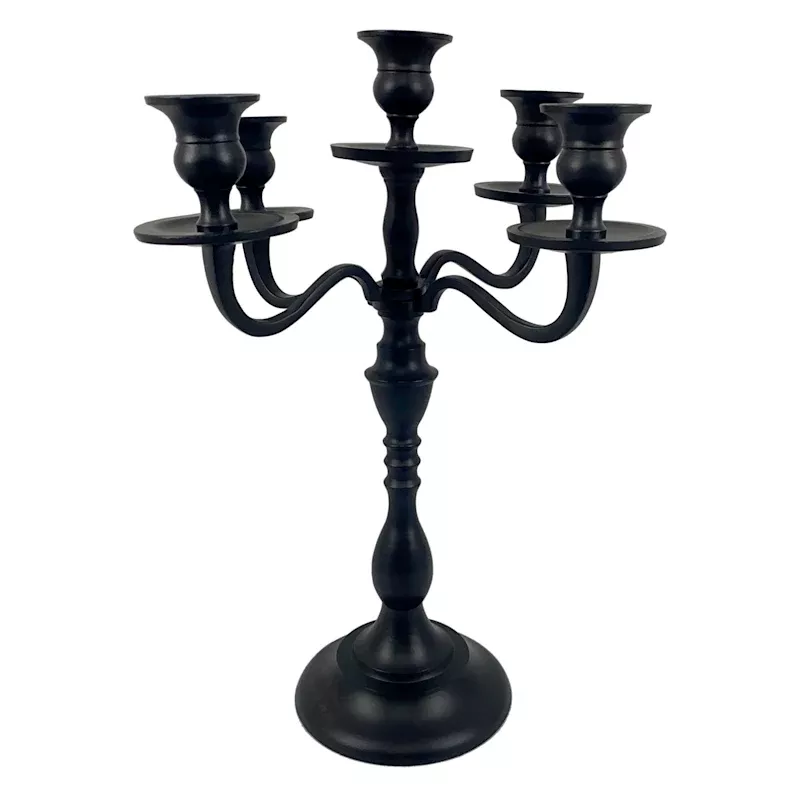 Black Candleabra, 14"