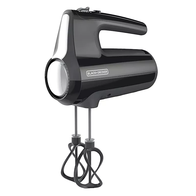 Black & Decker Helix 5-Speed Hand Mixer, Black
