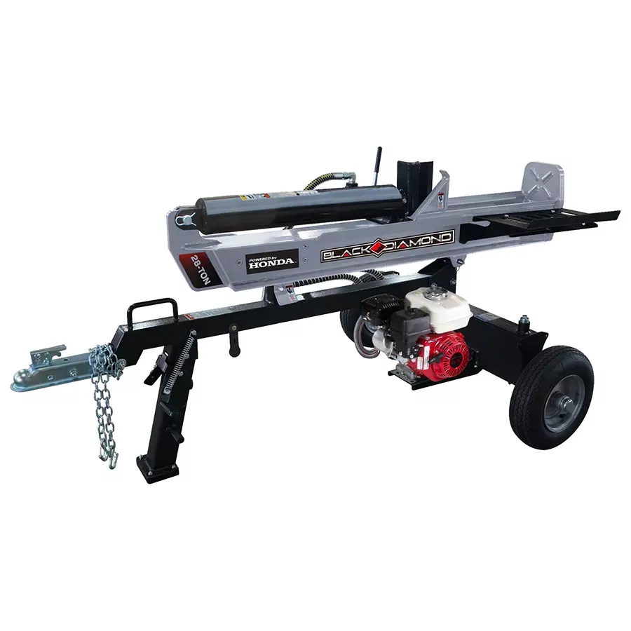 Black Diamond 28-Ton Log Splitter - Honda Engine