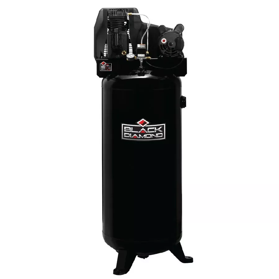 Black Diamond Vertical Compressor - 60 gal