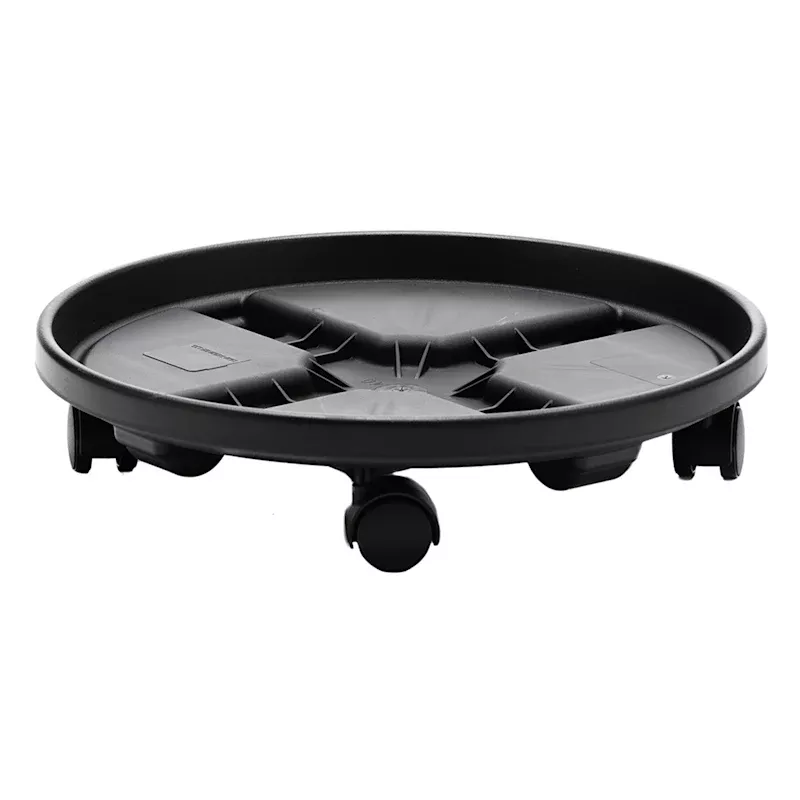 Black Garden Planter Dolly, Medium