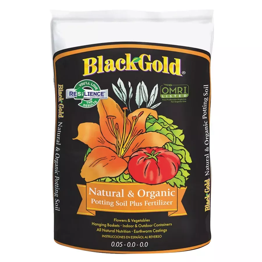Black Gold Organic Potting Soil - 1.5 cf.
