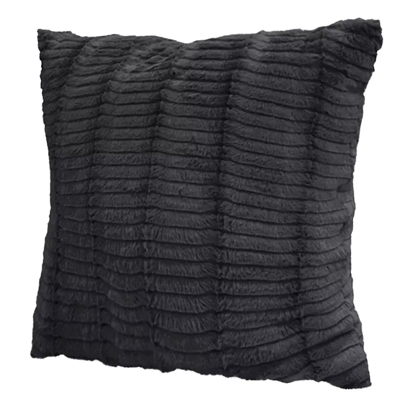 Black Lash Throw Pillow, 24"