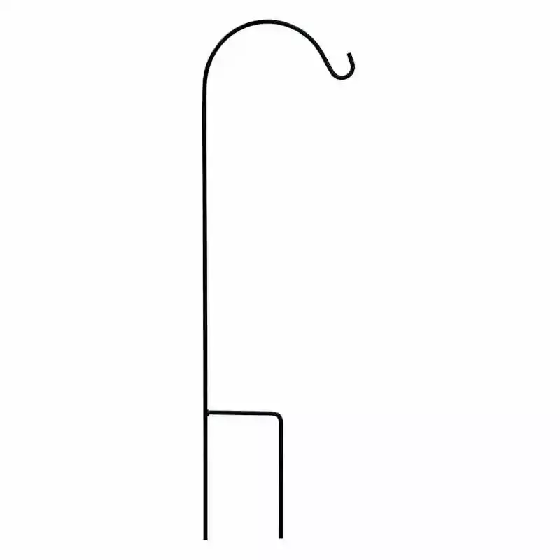 Black Metal Shepherd's Hook, 36"
