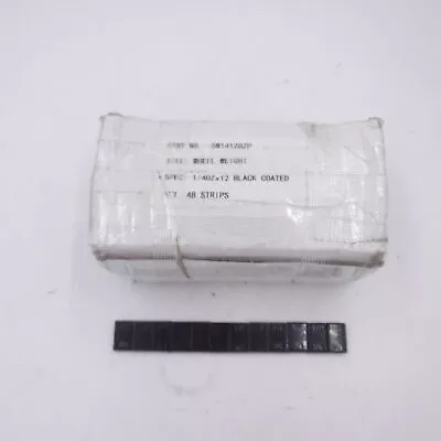 Black Steel Adhesive/Stick on Wheel Weight 1/4 Oz 576 Piece 48 Strand